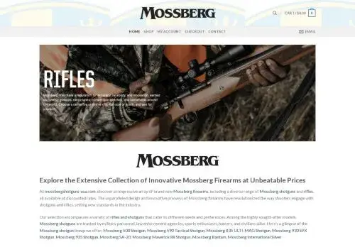Mossbergshotguns-usa.com Screenshot