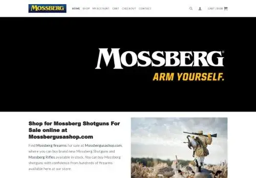 Mossbergusashop.com Screenshot