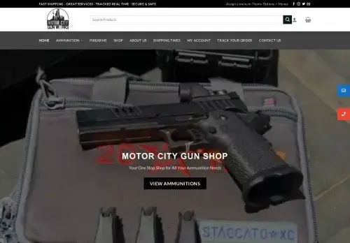 Motorcitygunshop.com Screenshot