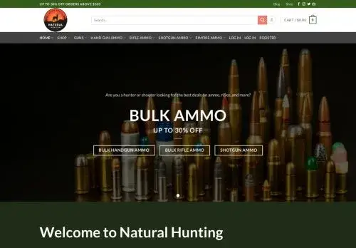 Naturalhunting.com Screenshot