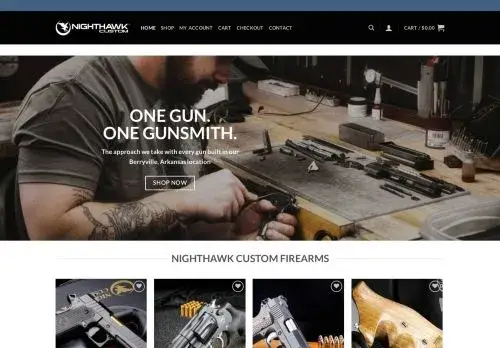 Nighthawkcustomusa.com Screenshot