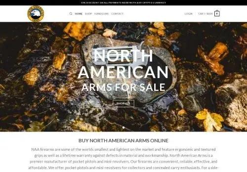 Northamericanarmsshop.com Screenshot