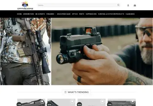 Offfirearms.com Screenshot