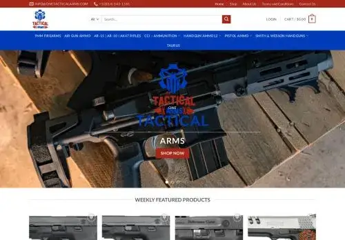 Onetacticalarms.com Screenshot