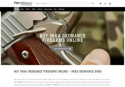 Paraordnanceguns.com Screenshot