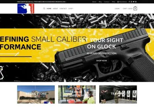 Premiumammoandfirearms.com Screenshot