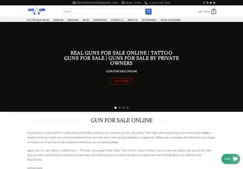 Premiumshutstore.com Screenshot