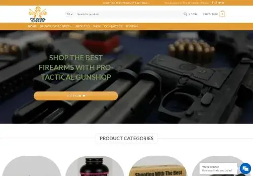 Pro-tacticalgunshop.com Screenshot