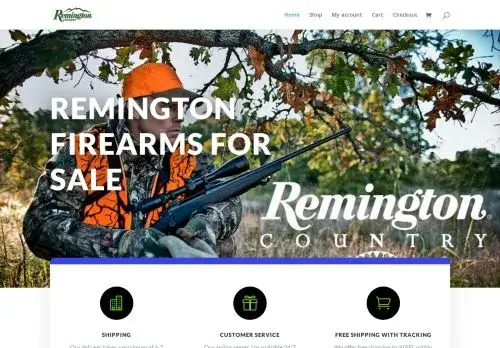 Remingtongunsshop.com Screenshot