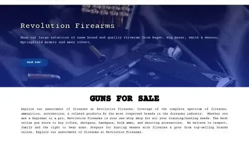 Is Revolutionfirearms.shop a scam or legit?