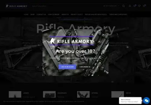 Rifle-armory.com Screenshot