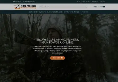 Riflemasters.com Screenshot
