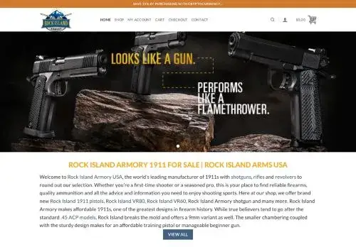 Rockislandarmoryguns.com Screenshot