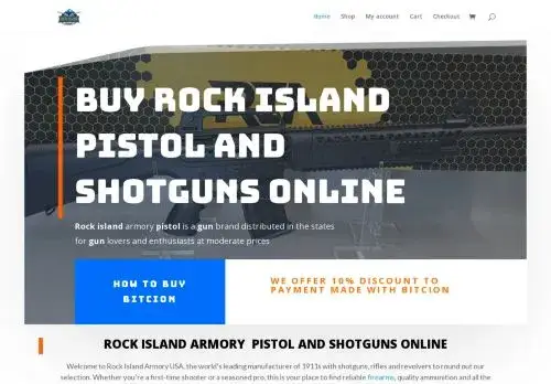 Rockislandarmorystore.com Screenshot
