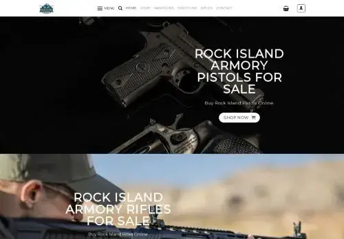 Rockislandarmorywarehouse.com Screenshot