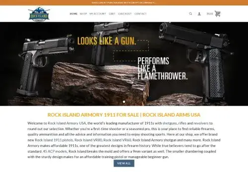 Rockislandfirearmsusa.com Screenshot