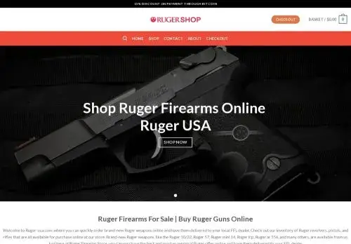 Ruger-usa.com Screenshot