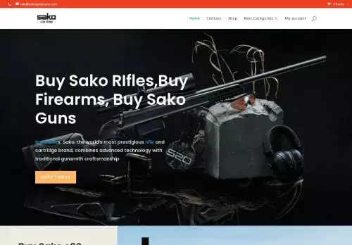 Sakogunstore.com Screenshot