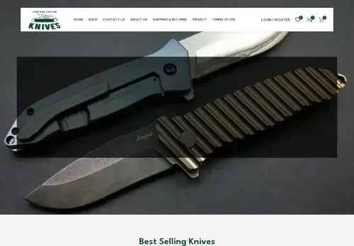 Sanfordcustomknives.com Screenshot