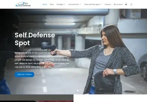 Selfdefensespot.com Screenshot