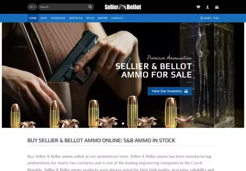 Sellierammo.com Screenshot