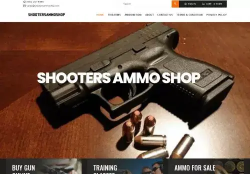 Shootersammoshop.com Screenshot