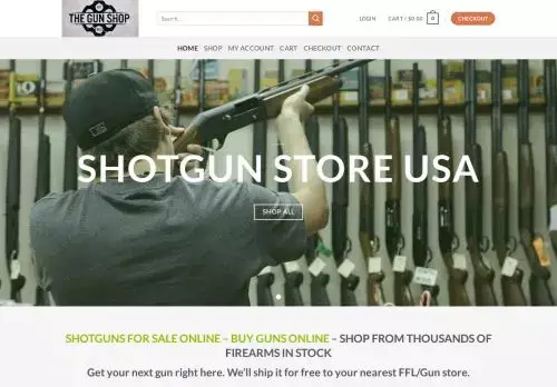 Shotgunstoreusa.com Screenshot