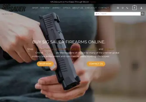 Sigsauer-usa.com Screenshot