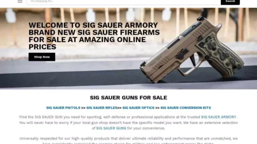 Is Sigsauerarmory.com a scam or legit?