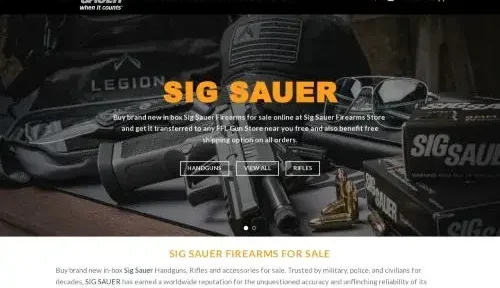 Is Sigsauerarmsusa.com a scam or legit?