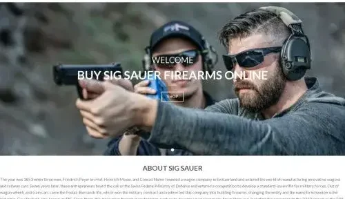 Is Sigsauerfirearmsstore.com a scam or legit?