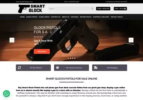 Smartglocks.com Screenshot