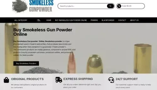 Is Smokelessgunpowder.com a scam or legit?