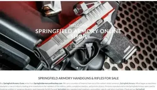 Is Springfieldarmoryonlineshop.com a scam or legit?