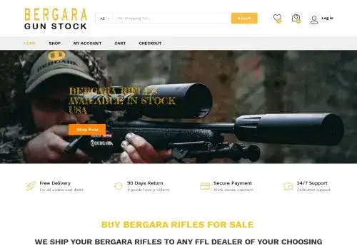Stockbergaraguns.com Screenshot