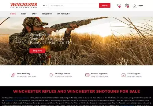 Stockwinchesterguns.com Screenshot