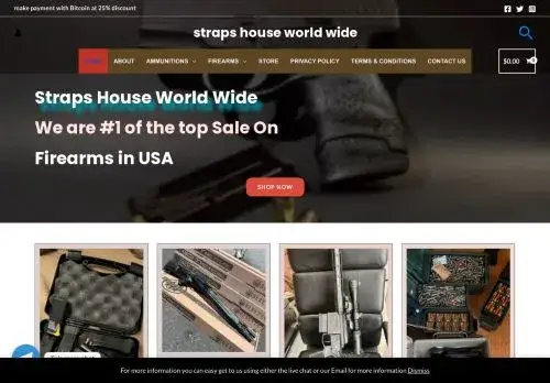 Strapshouseworldwide.com Screenshot