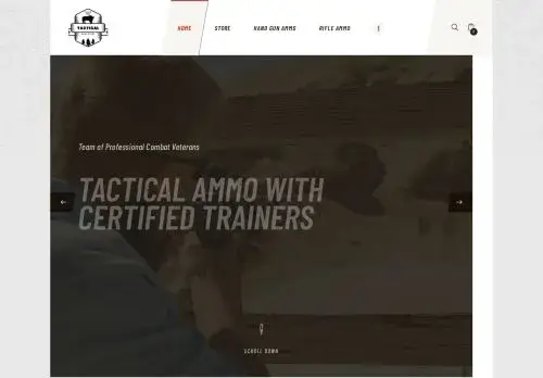 Tacticalammostore.com Screenshot