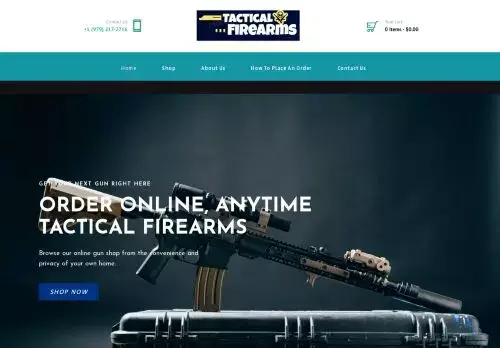 Tacticalfirearms.shop Screenshot
