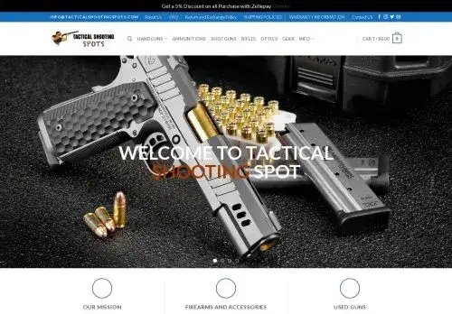 Tacticalshootingspots.com Screenshot