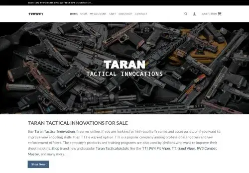 Tarantacticalfirearms.com Screenshot