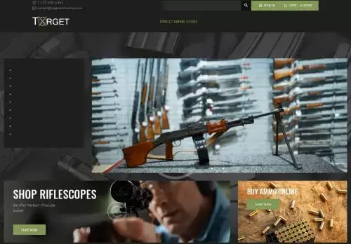 Targetammostore.com Screenshot