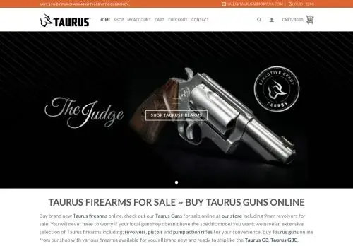 Taurusfirearms-usa.com Screenshot