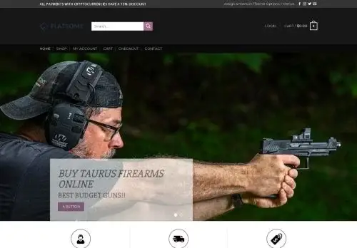 Taurusfirearmshop.com Screenshot