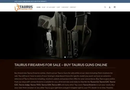 Taurusguns-usa.com Screenshot