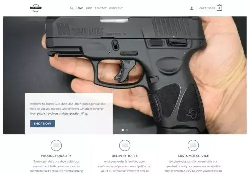 Taurusgunshopusa.com Screenshot