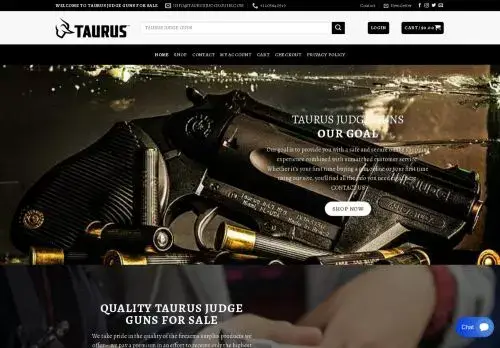 Taurusjudgeguns.com Screenshot