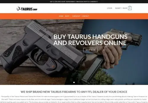 Taurusweaponshop.com Screenshot