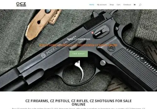 Texasczfirearmsstore.com Screenshot