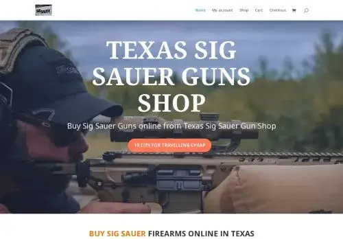 Texassigsauergunsshop.com Screenshot